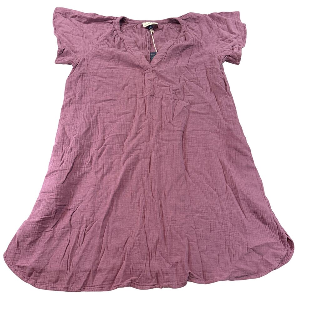 Universal Thread Women's Mauve Flutter Short Sleeve Dress - Size Small - NWT